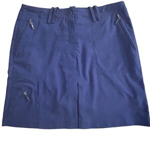 DKNY Golf Periwinkle Four Pocket Golf Skort, Size 2